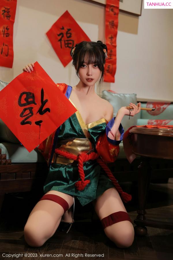 玥儿玥  [XiuRen]高清写真图 2023.01.20 No.6167 玥儿玥er 新春美腿第12张图片